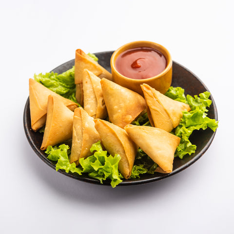 Plant based Keema Samosa/Momos - Snack Attack Combo (500g each ...